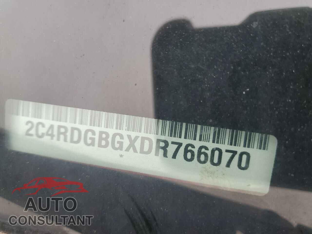 DODGE CARAVAN 2013 - 2C4RDGBGXDR766070