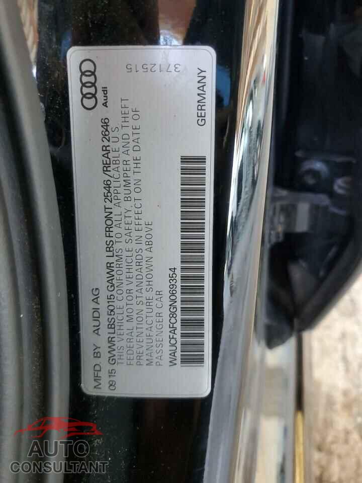 AUDI A6 2016 - WAUCFAFC8GN069354