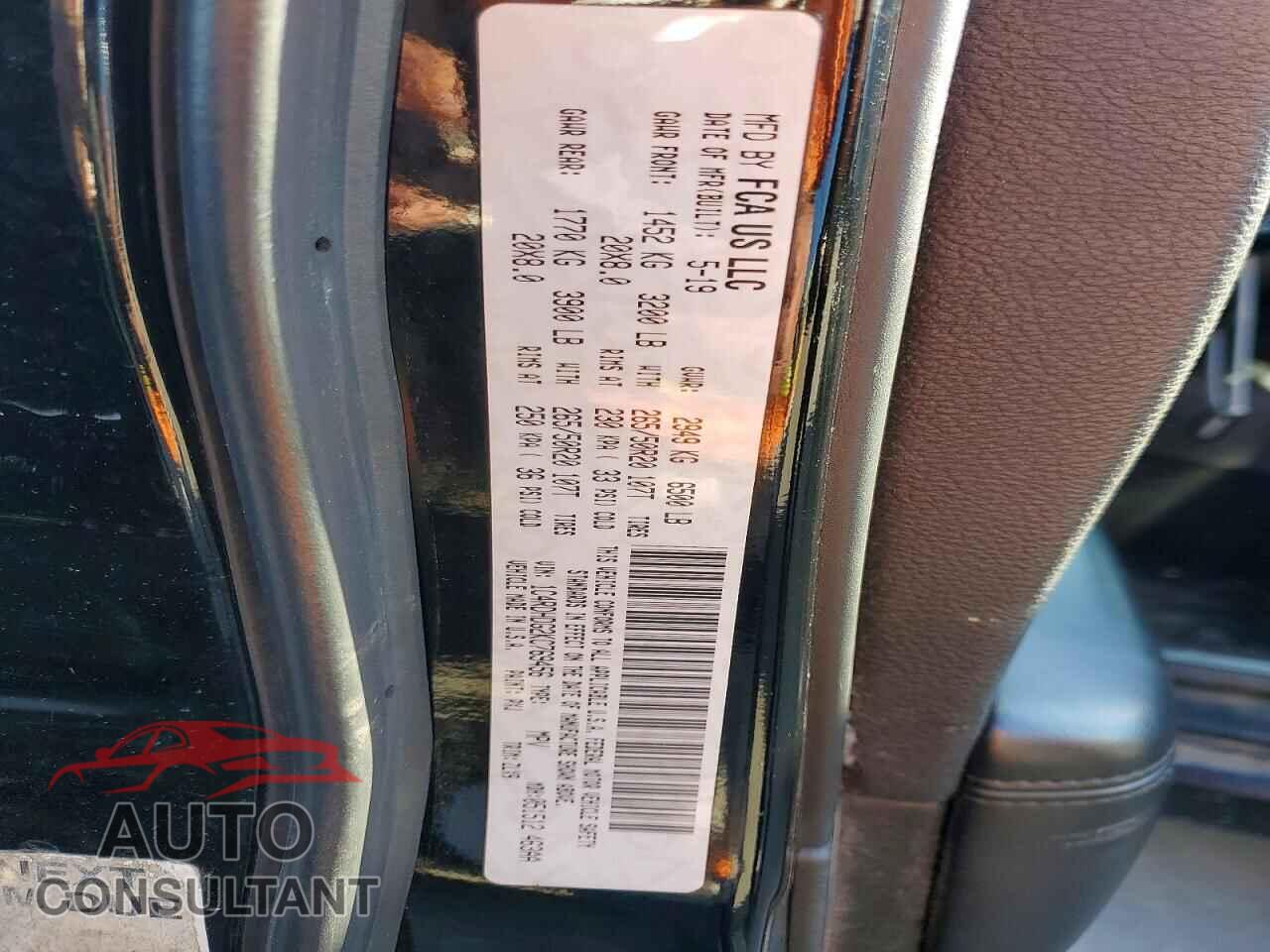 DODGE DURANGO 2019 - 1C4RDHDG2KC769456