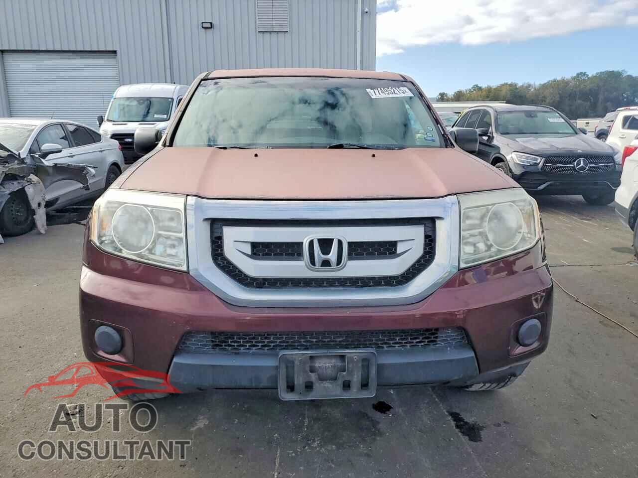 HONDA PILOT 2010 - 5FNYF4H26AB004541