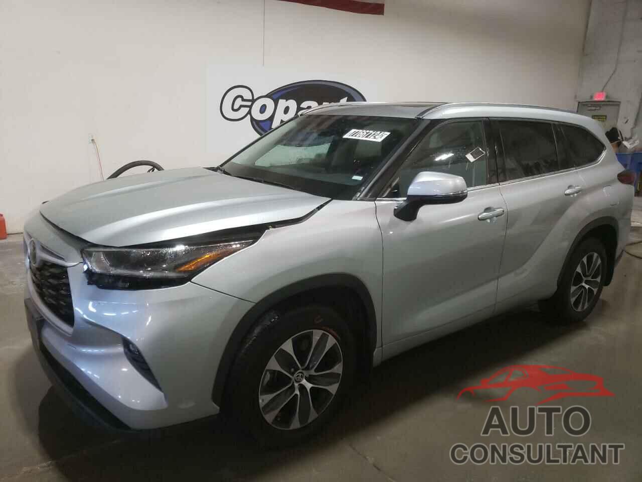 TOYOTA HIGHLANDER 2021 - 5TDGZRBH3MS545186