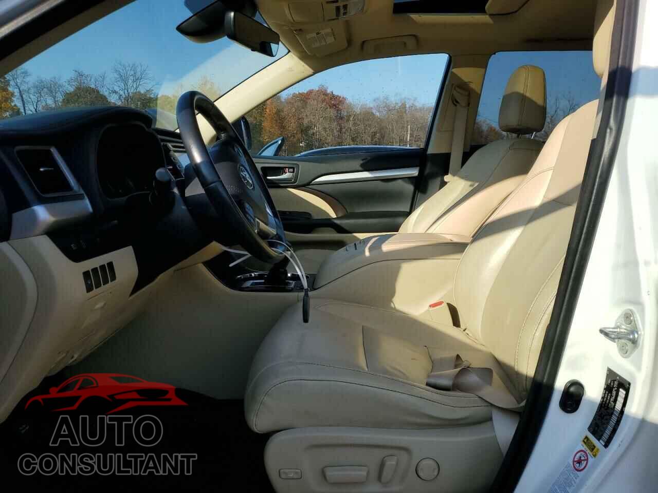 TOYOTA HIGHLANDER 2017 - 5TDJZRFH4HS389343