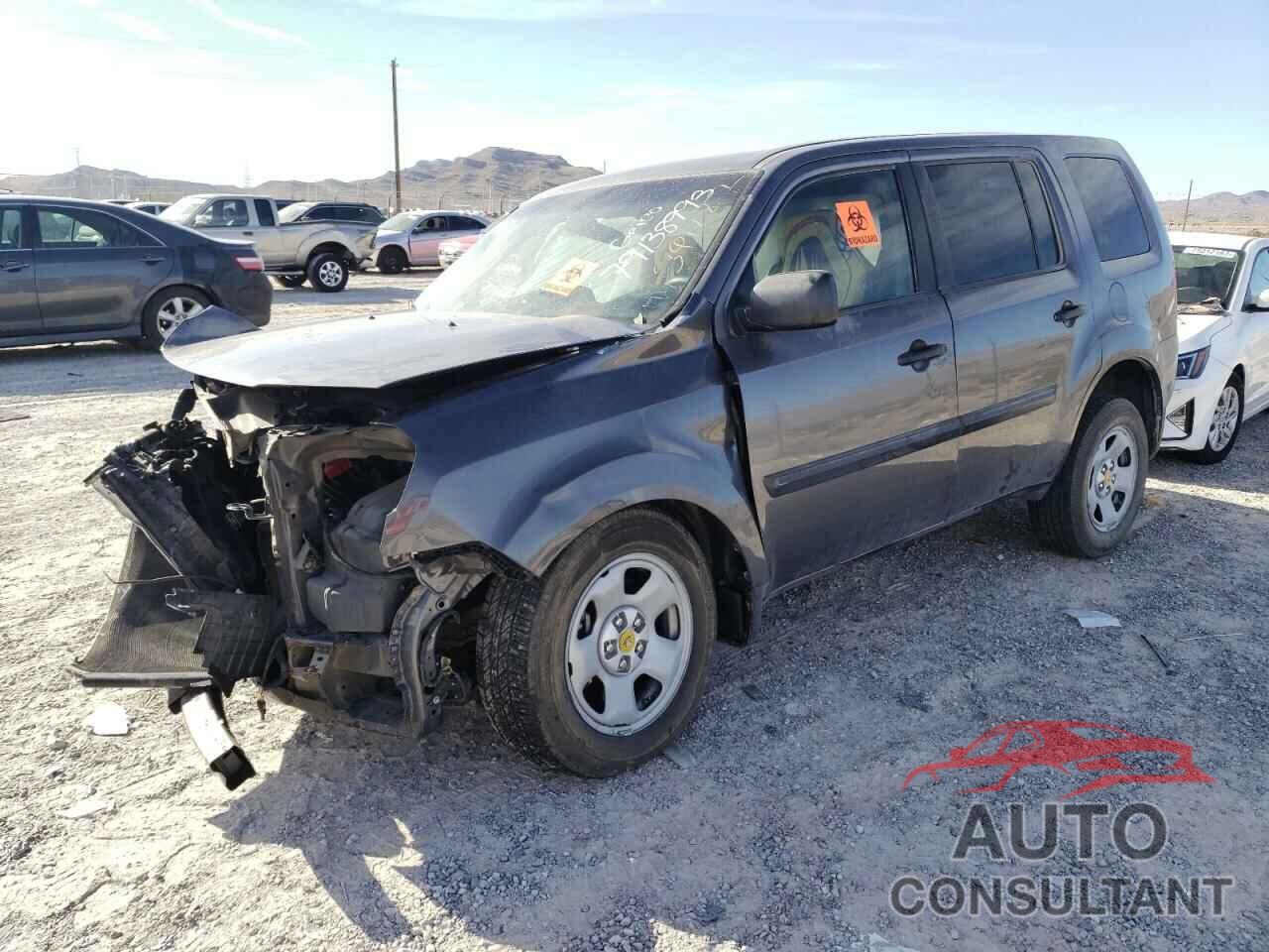 HONDA PILOT 2015 - 5FNYF3H26FB008574