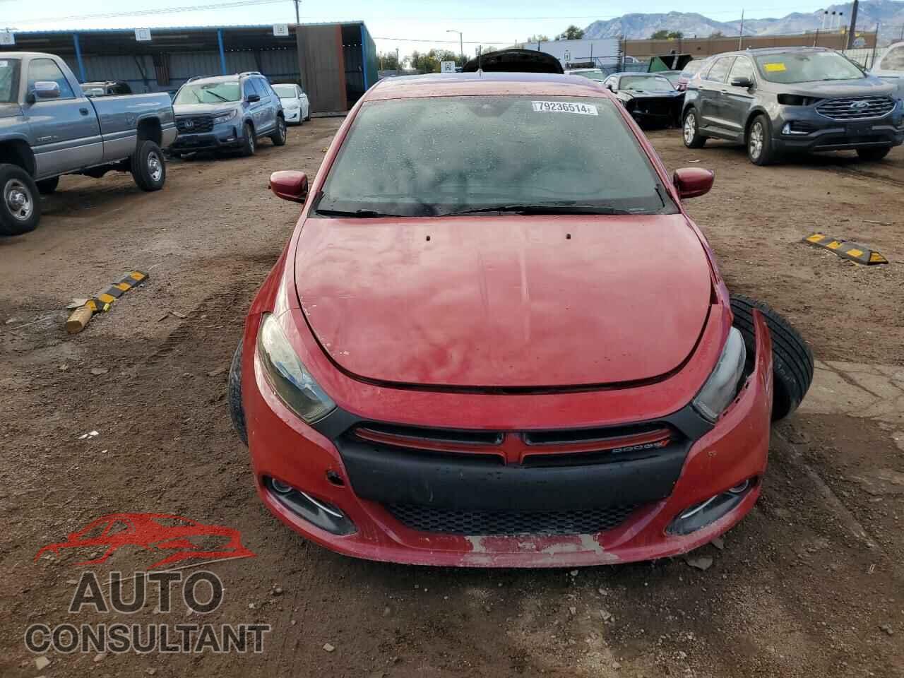 DODGE DART 2016 - 1C3CDFBBXGD540725