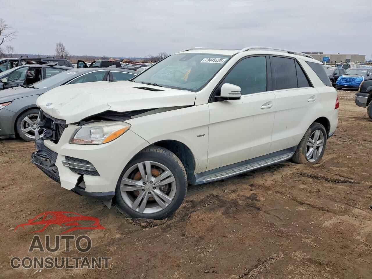 MERCEDES-BENZ M-CLASS 2012 - 4JGDA5HBXCA044602