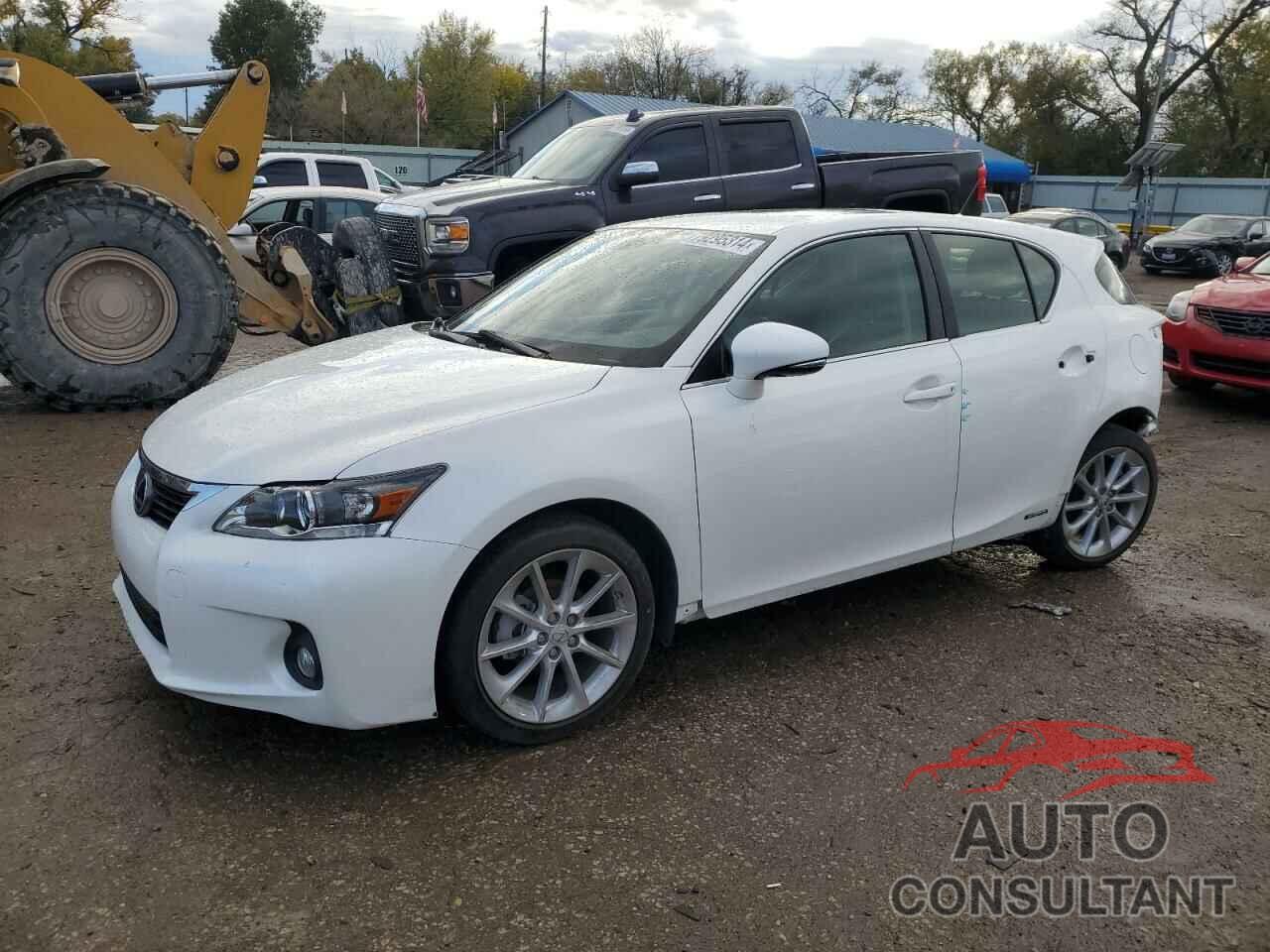 LEXUS CT 200 2012 - JTHKD5BH9C2088888