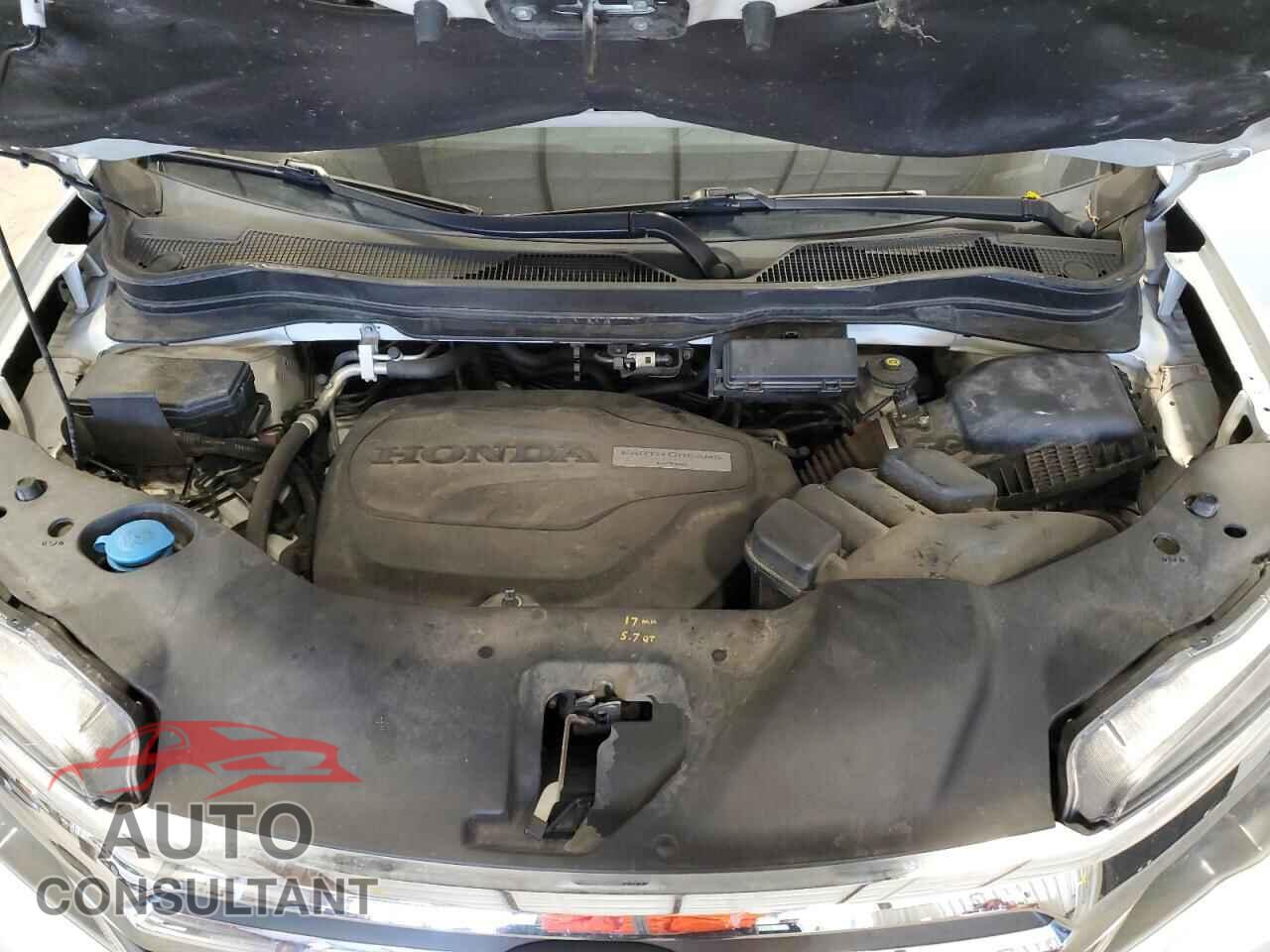 HONDA RIDGELINE 2017 - 5FPYK3F53HB013475