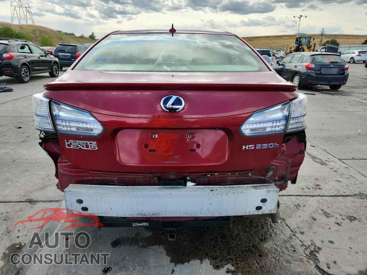 LEXUS HS 2010 - JTHBB1BA7A2009667