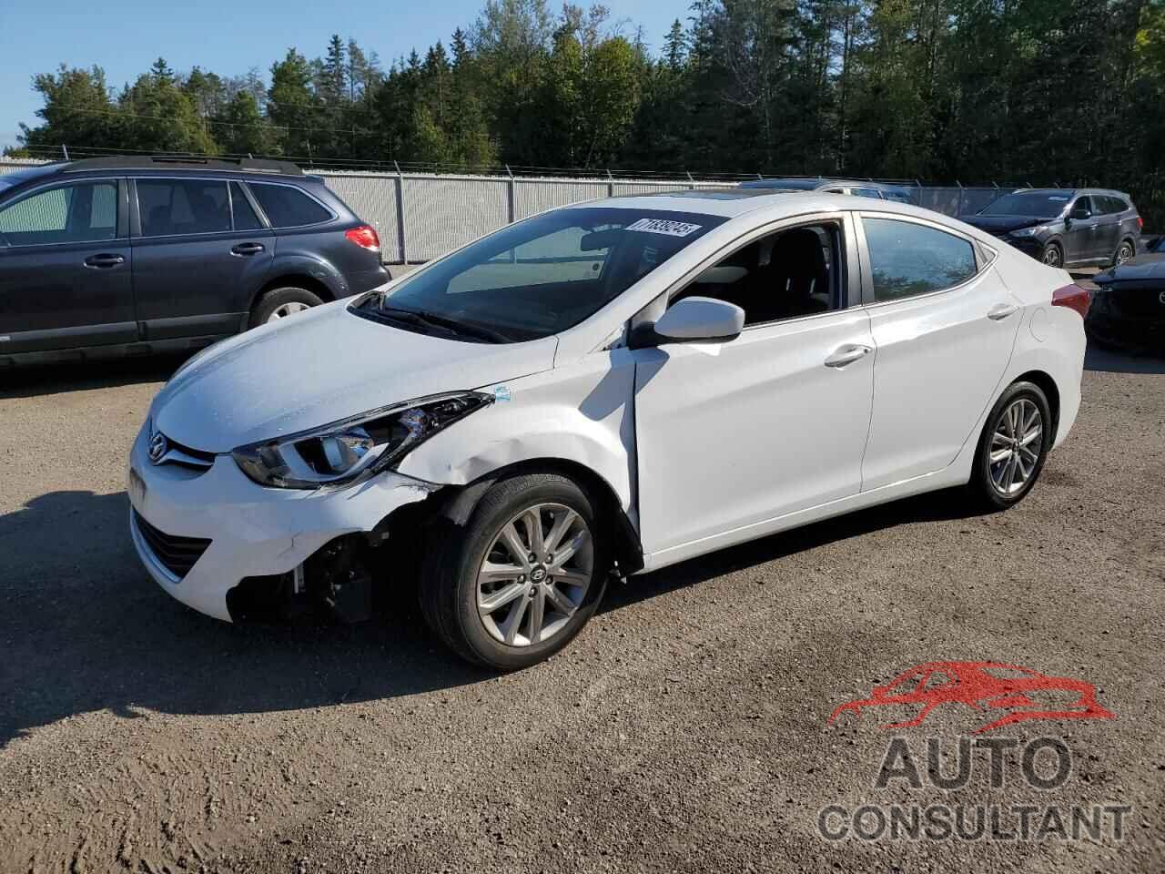 HYUNDAI ELANTRA 2016 - KMHDH4AEXGU628707