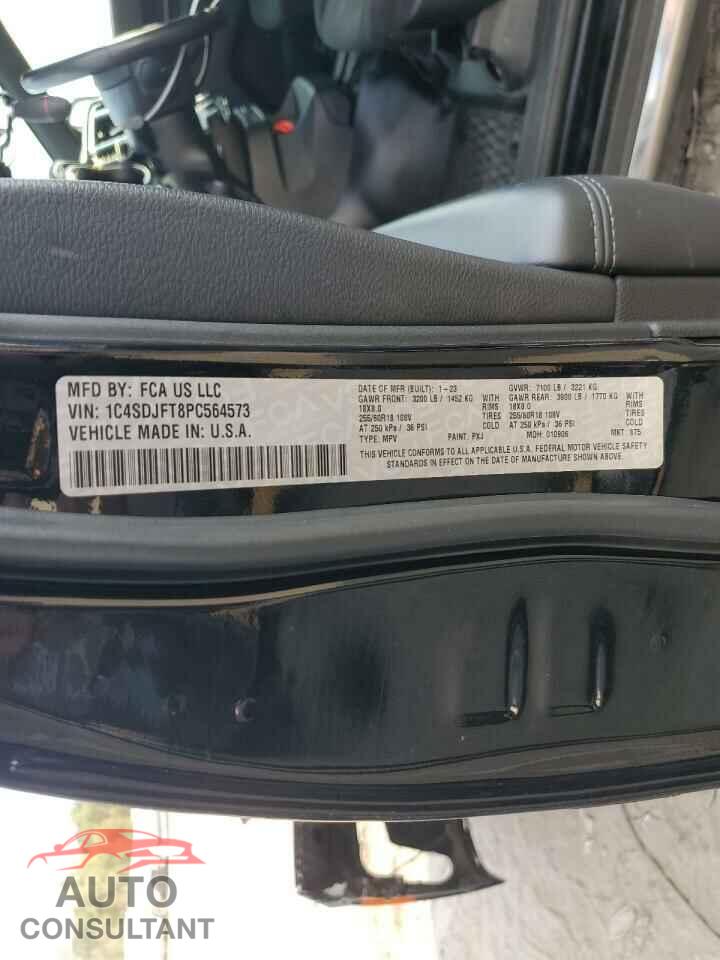 DODGE DURANGO 2023 - 1C4SDJFT8PC564573
