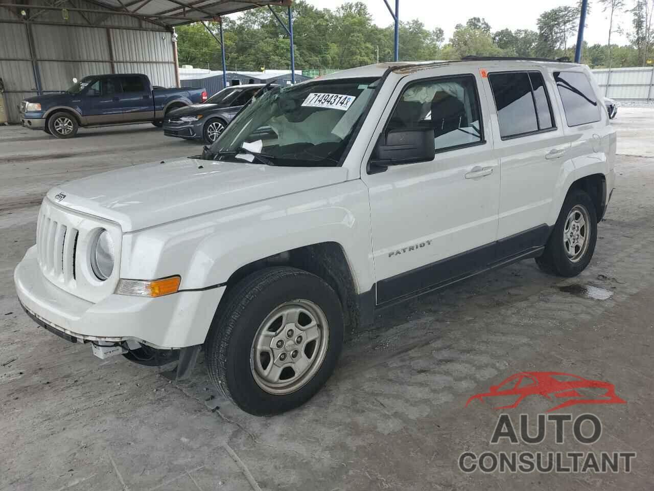 JEEP PATRIOT 2016 - 1C4NJPBBXGD623042