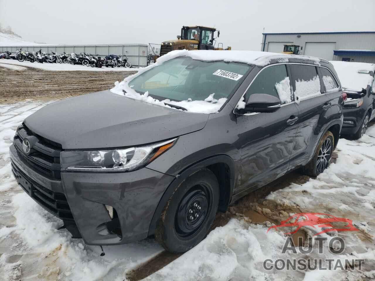 TOYOTA HIGHLANDER 2017 - 5TDJZRFH3HS408240