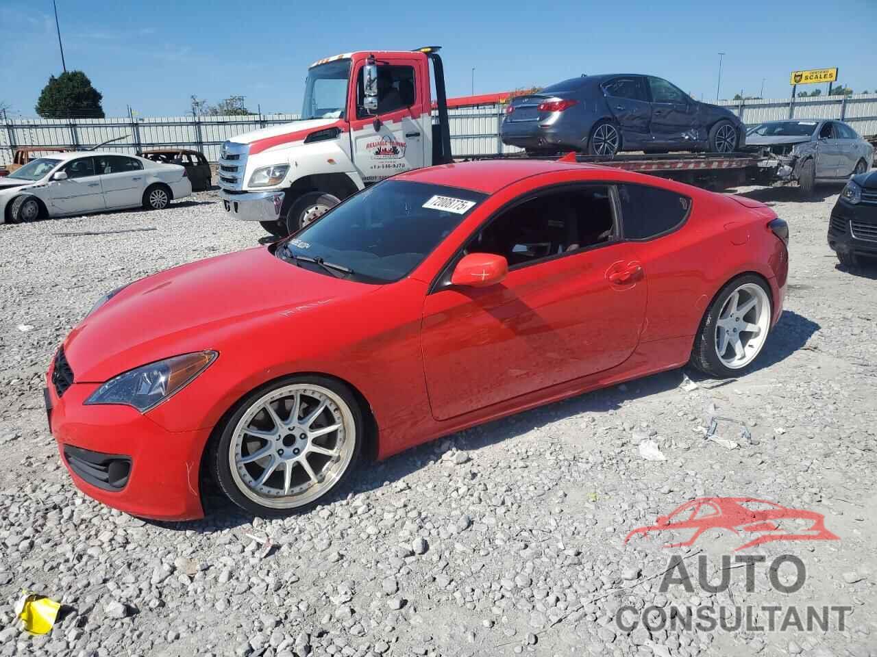 HYUNDAI GENESIS 2011 - KMHHT6KD8BU058037