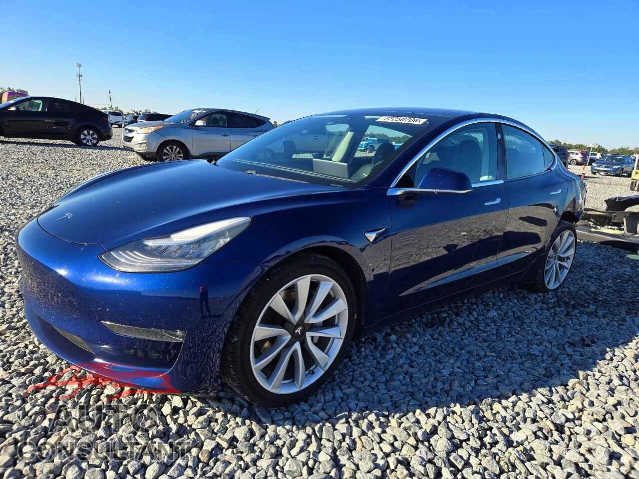 TESLA MODEL 3 2018 - 5YJ3E1EB0JF117398