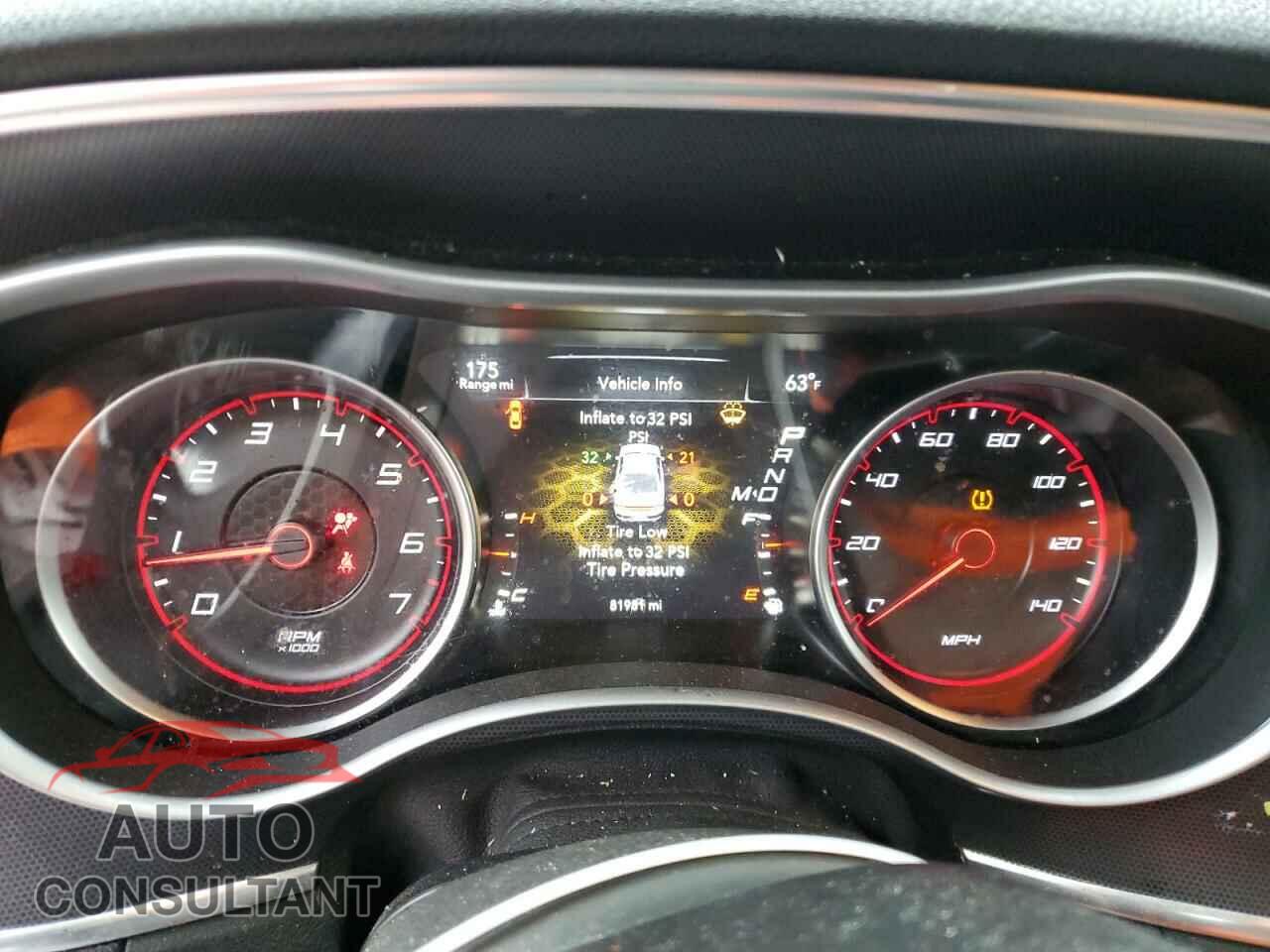 DODGE CHARGER 2017 - 2C3CDXHG5HH585438
