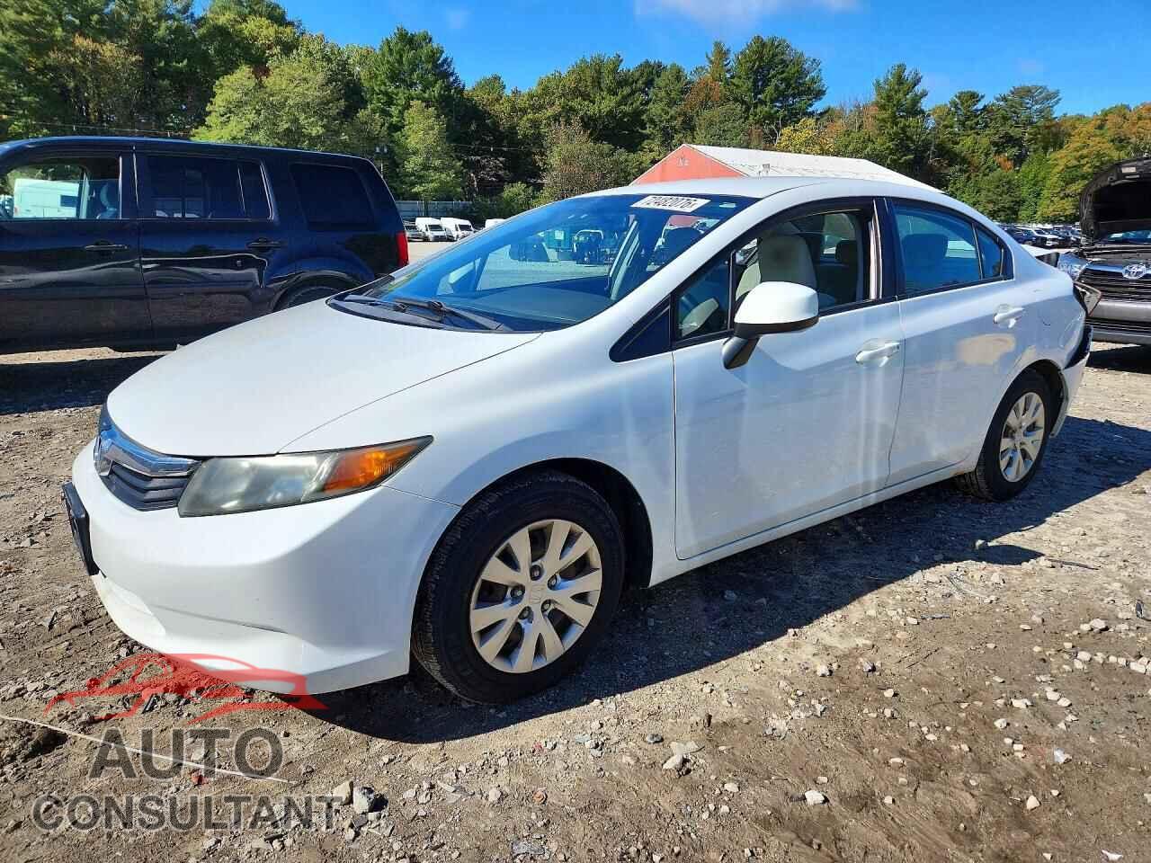 HONDA CIVIC 2012 - 2HGFB2F54CH300063