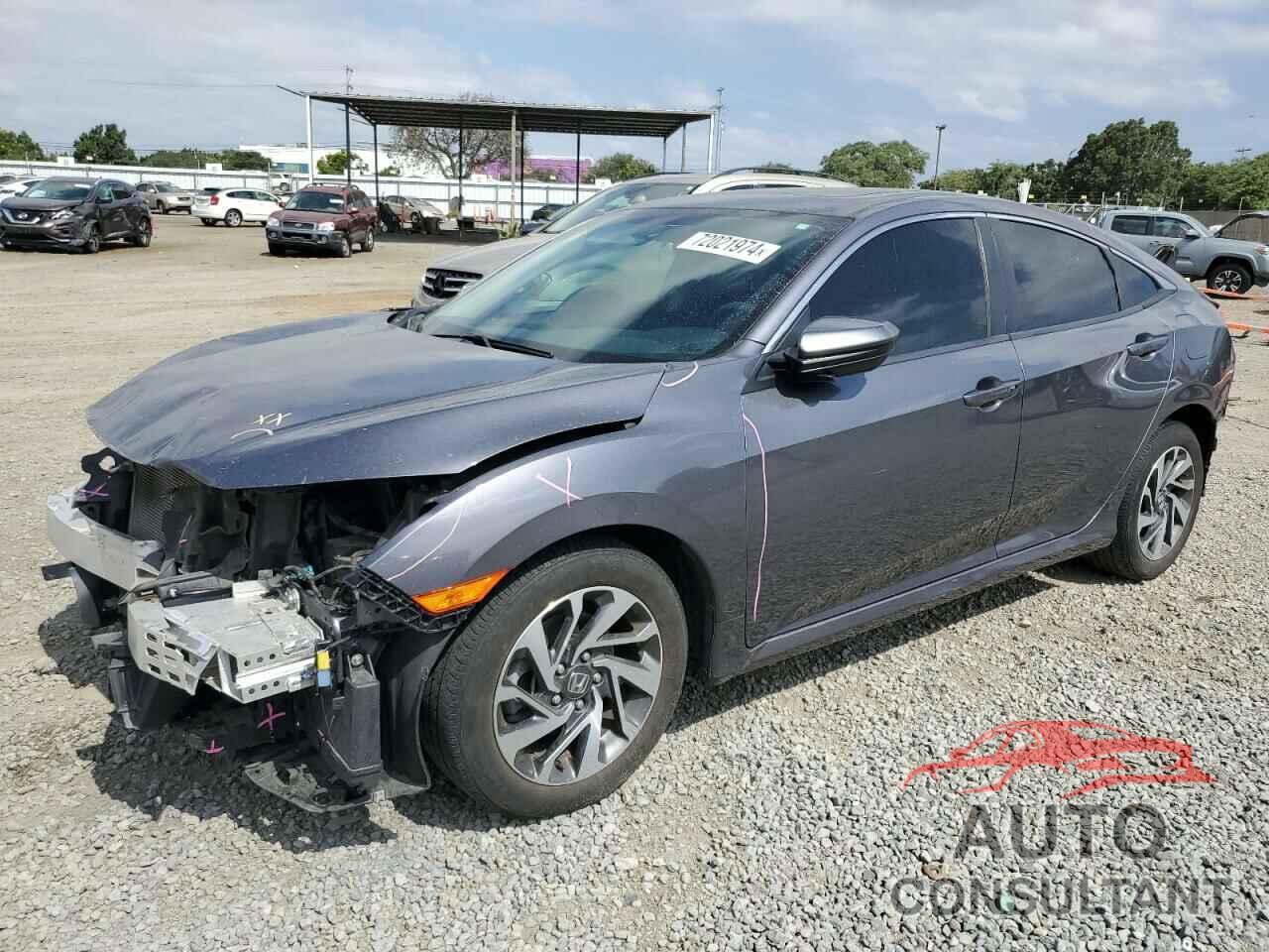 HONDA CIVIC 2018 - 2HGFC2F71JH578219