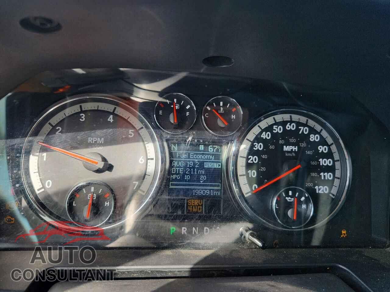 DODGE RAM 1500 2011 - 1D7RV1GP0BS673465