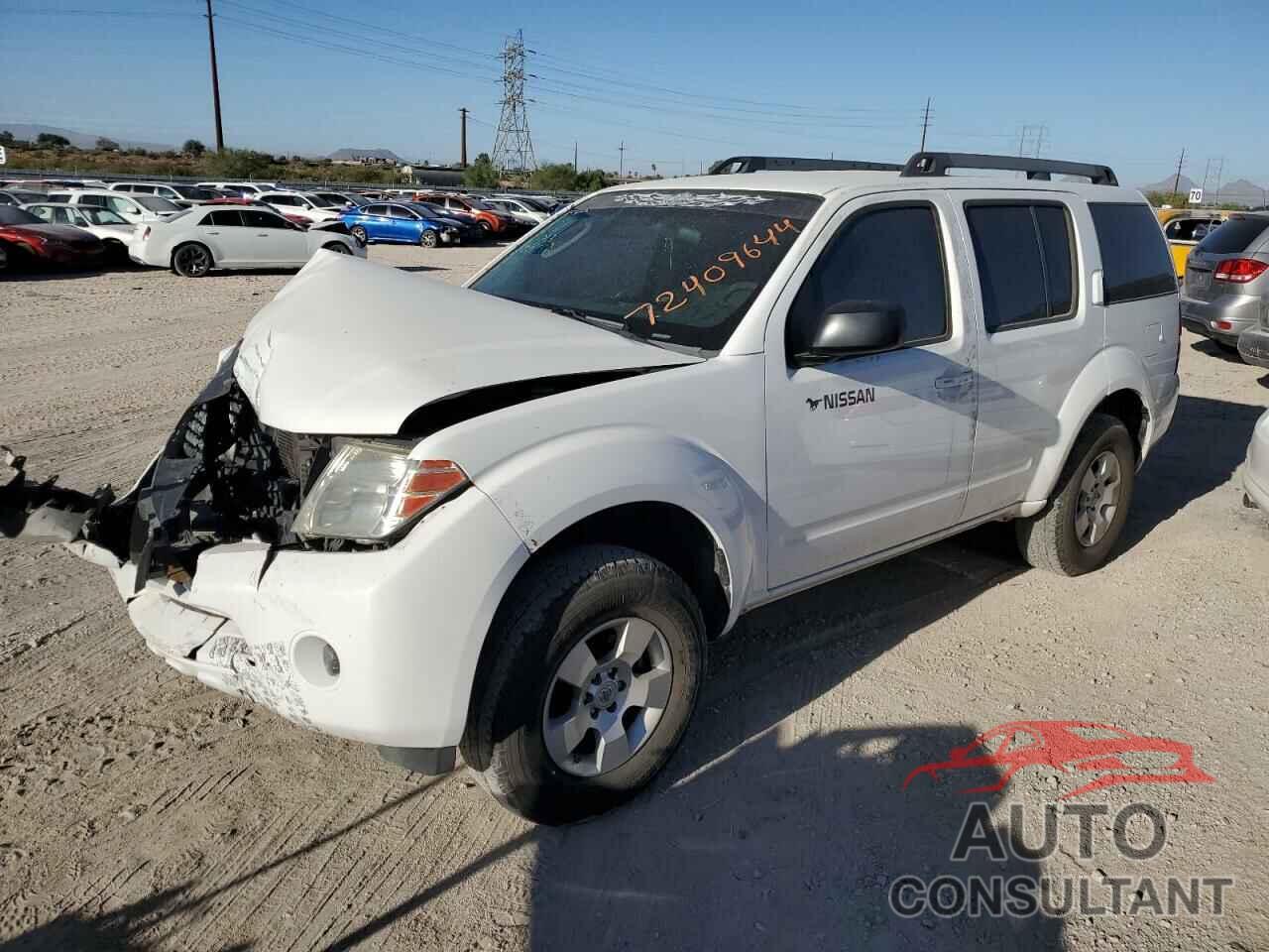NISSAN PATHFINDER 2009 - 5N1AR18U89C600814