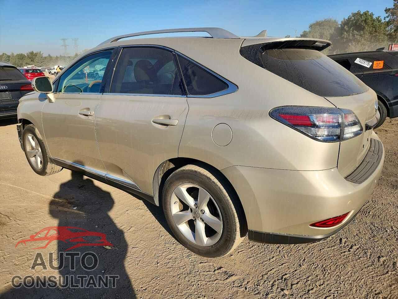 LEXUS RX350 2011 - 2T2BK1BA9BC108507