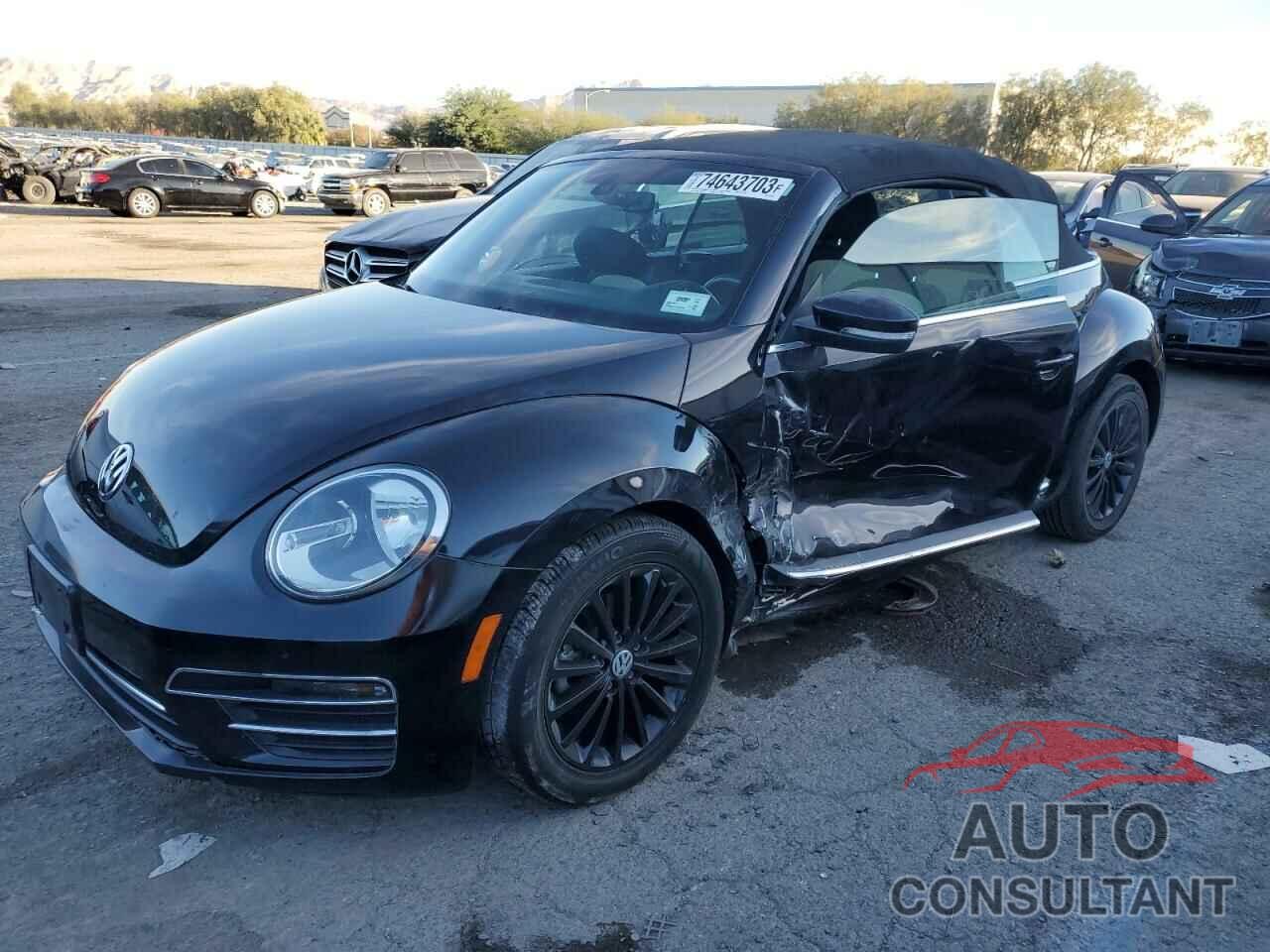 VOLKSWAGEN BEETLE 2019 - 3VW5DAAT0KM500164