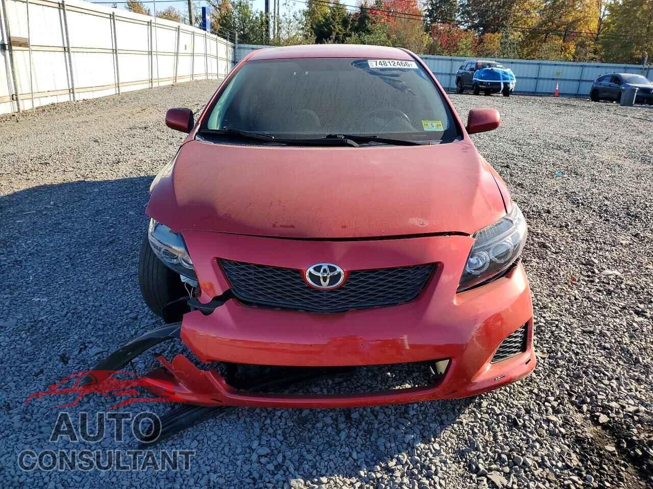 TOYOTA COROLLA 2010 - 2T1BU4EE2AC306052