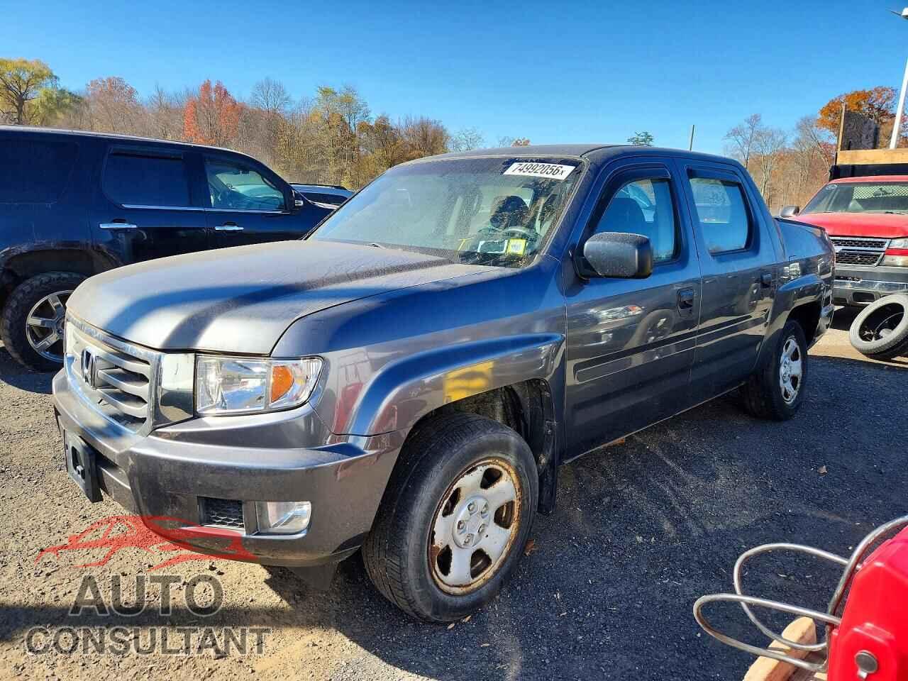 HONDA RIDGELINE 2012 - 5FPYK1F27CB003213