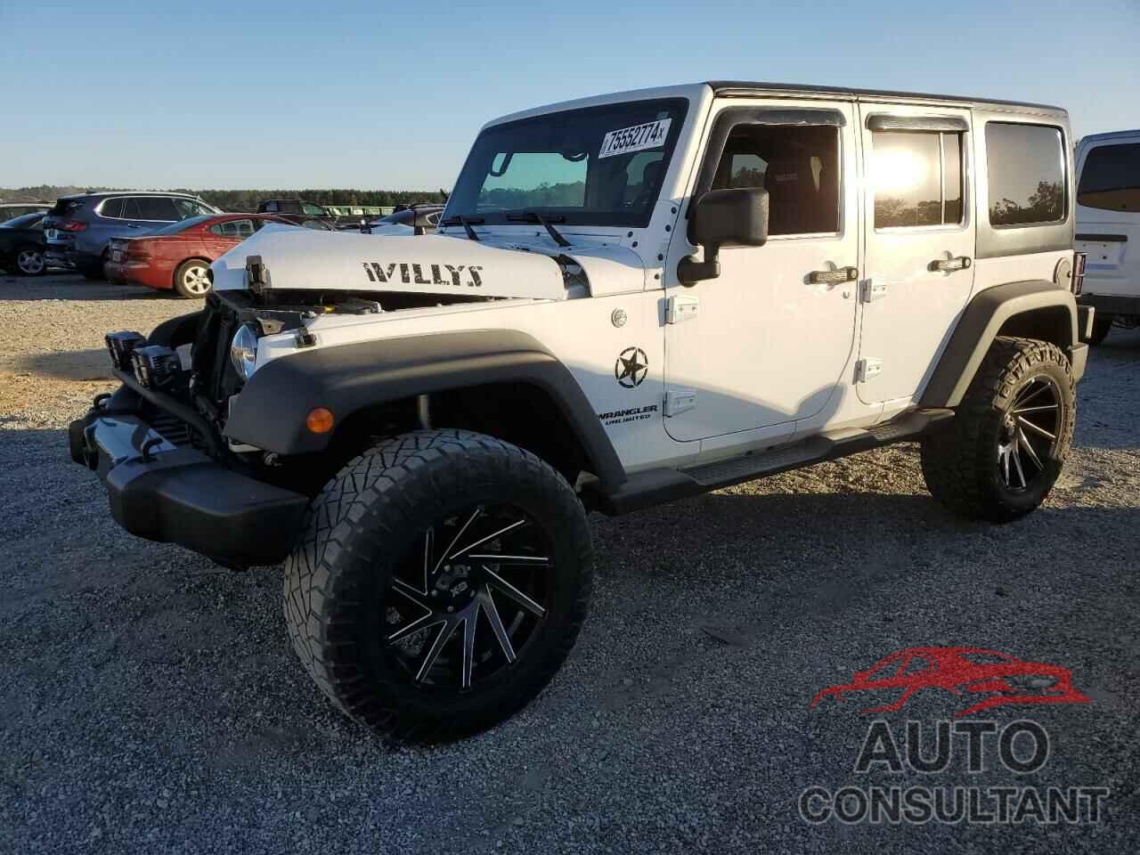 JEEP WRANGLER 2017 - 1C4BJWDG5HL645592