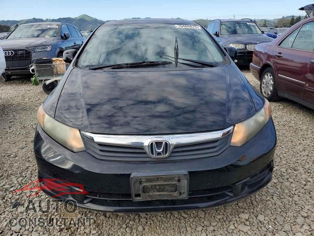 HONDA CIVIC 2012 - 19XFB2F89CE391190