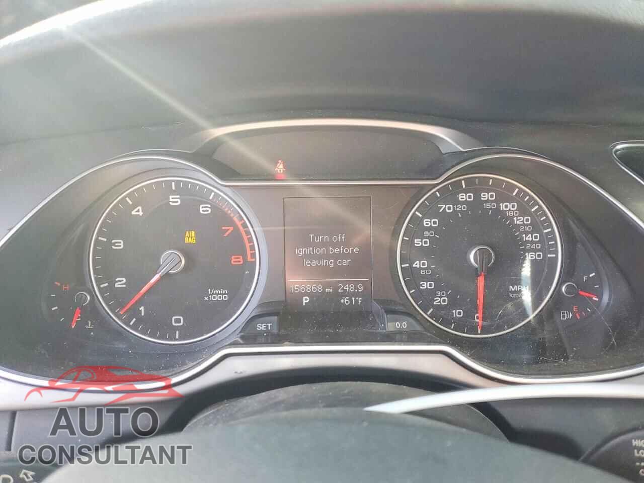 AUDI A4 2013 - WAUEFAFL2DN016685