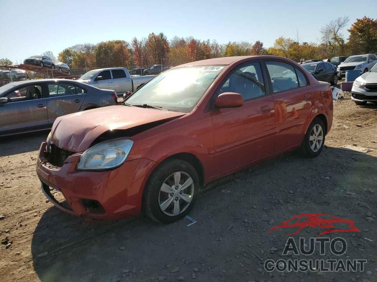 KIA RIO 2010 - KNADH4A39A6680521