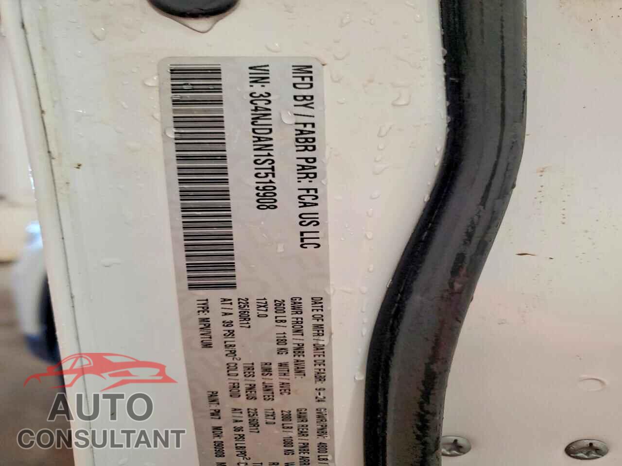 JEEP COMPASS 2025 - 3C4NJDAN1ST519908
