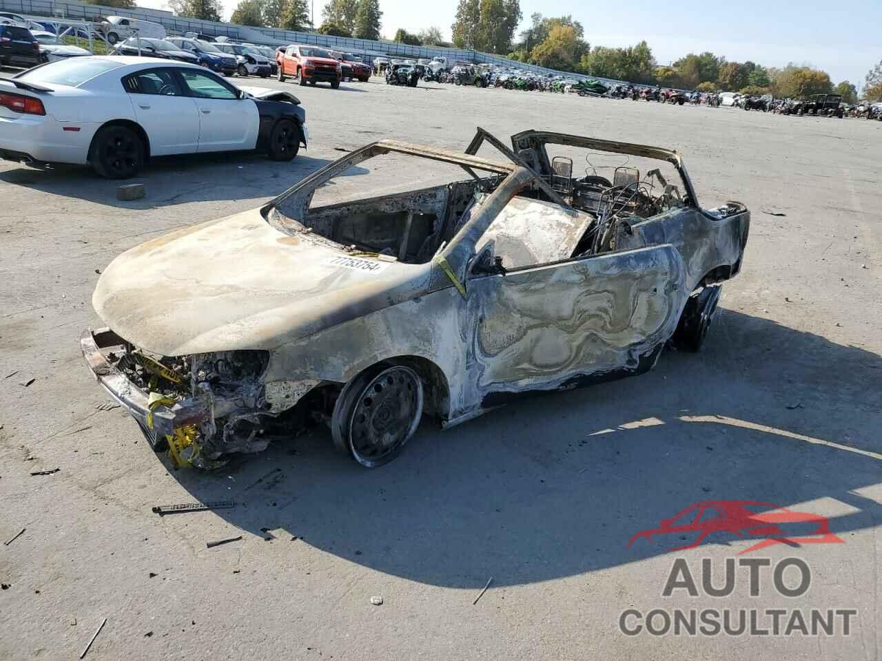 VOLKSWAGEN EOS 2014 - WVWBW8AH6EV000203