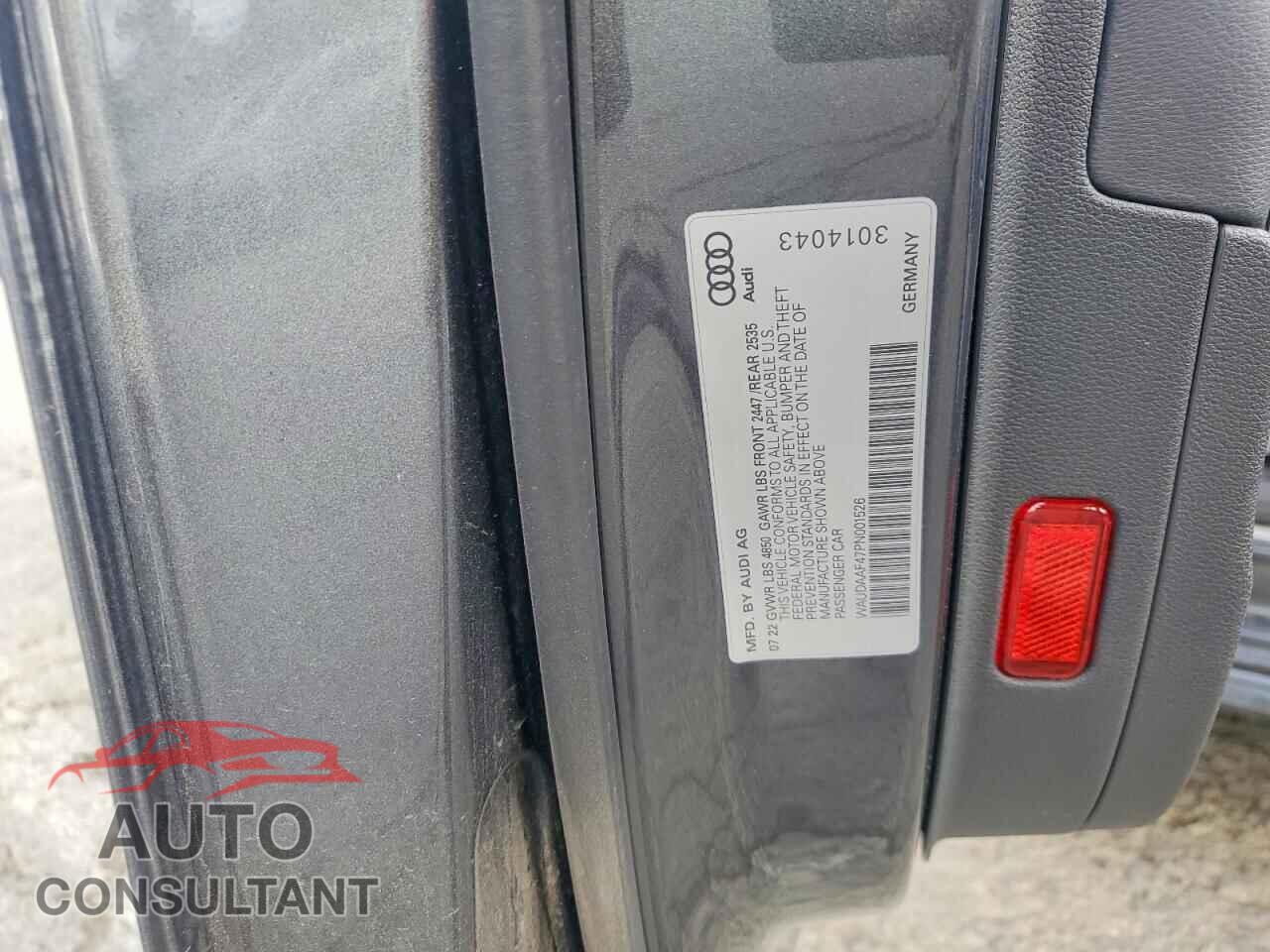 AUDI A4 2023 - WAUDAAF47PN001526