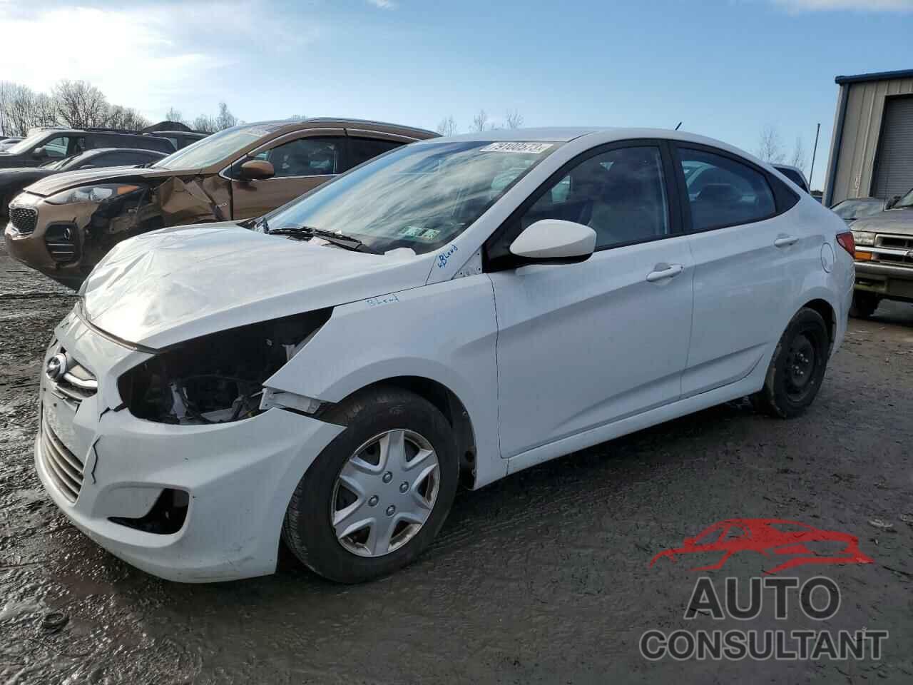 HYUNDAI ACCENT 2017 - KMHCT4AE8HU358324