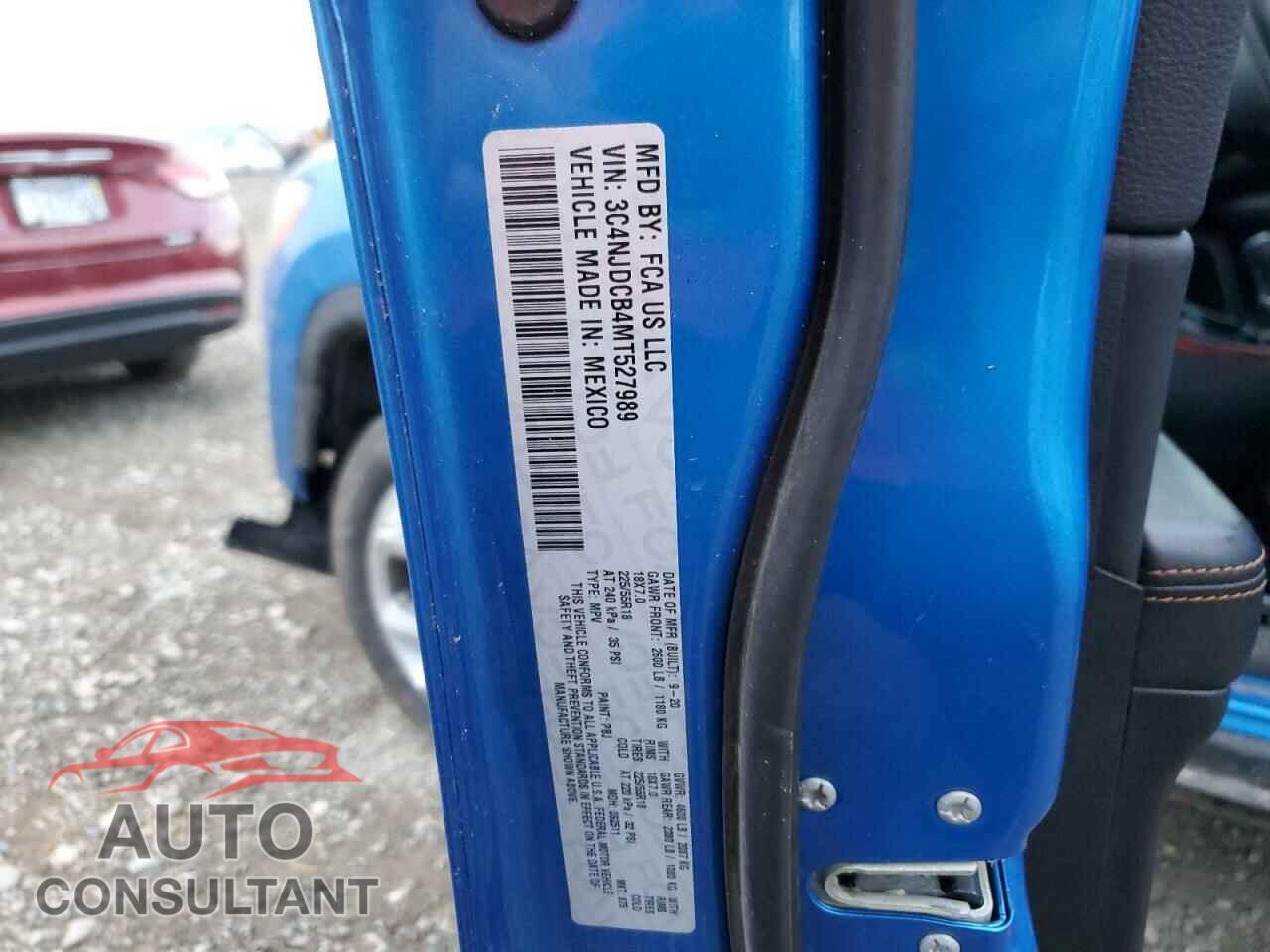 JEEP COMPASS 2021 - 3C4NJDCB4MT527989