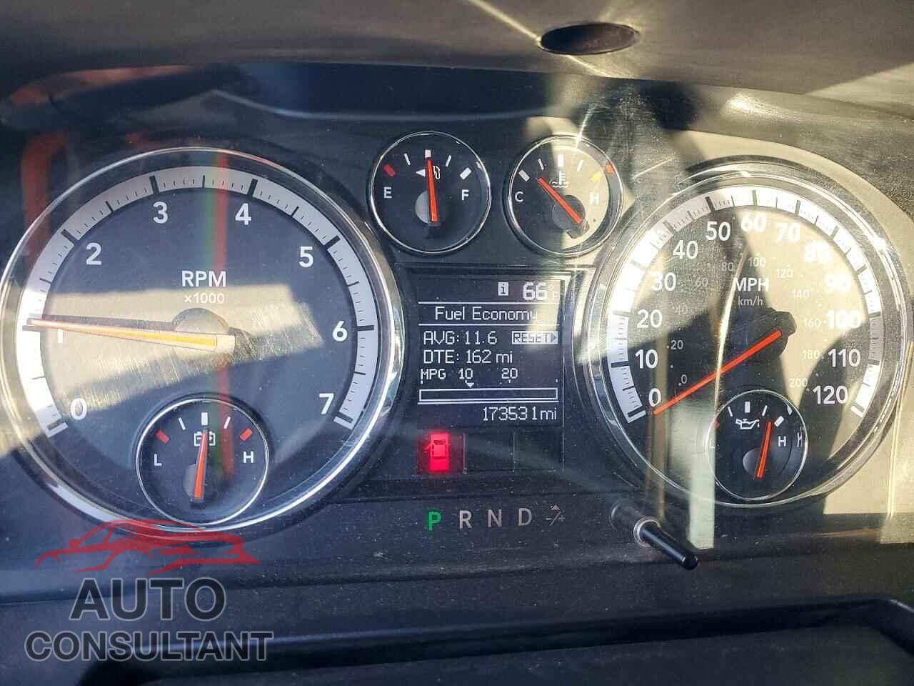 DODGE RAM 2500 2012 - 3C6TD5CT2CG218940