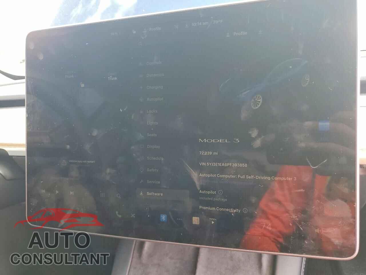 TESLA MODEL 3 2023 - 5YJ3E1EA6PF393858