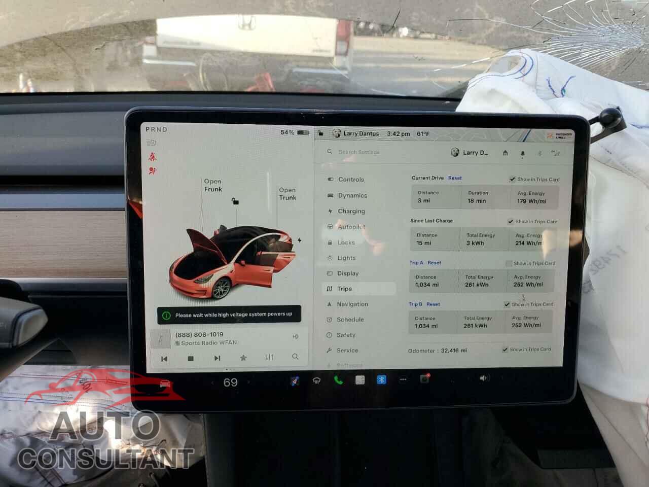 TESLA MODEL 3 2021 - 5YJ3E1EB0MF979640