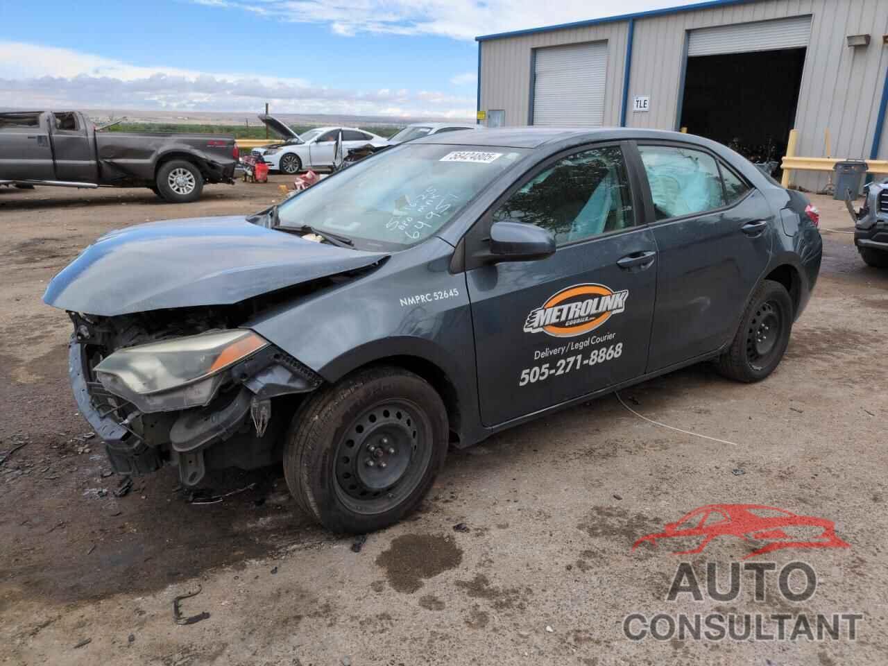 TOYOTA COROLLA 2015 - 5YFBURHE1FP364993