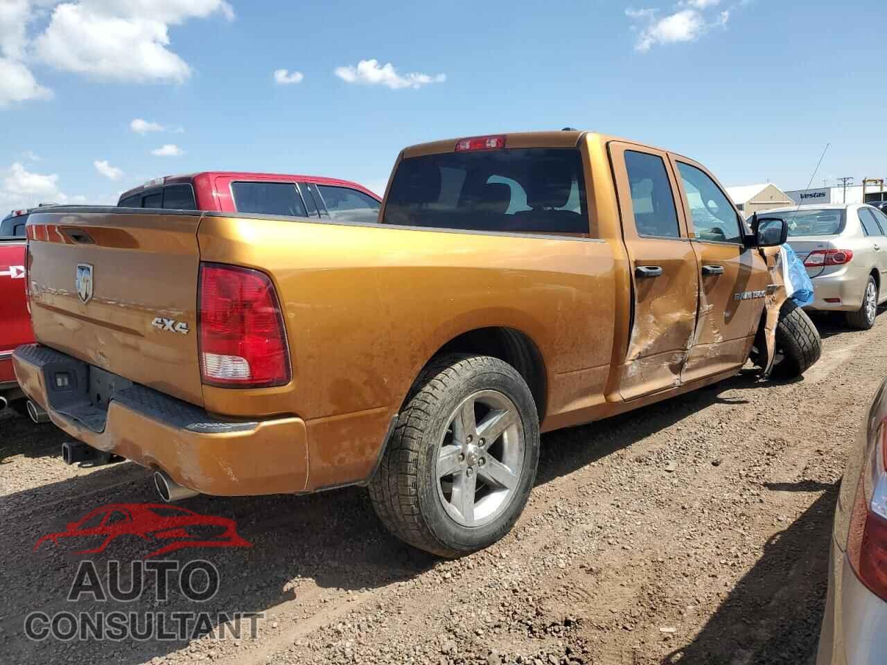 DODGE RAM 1500 2012 - 1C6RD7FT0CS282484