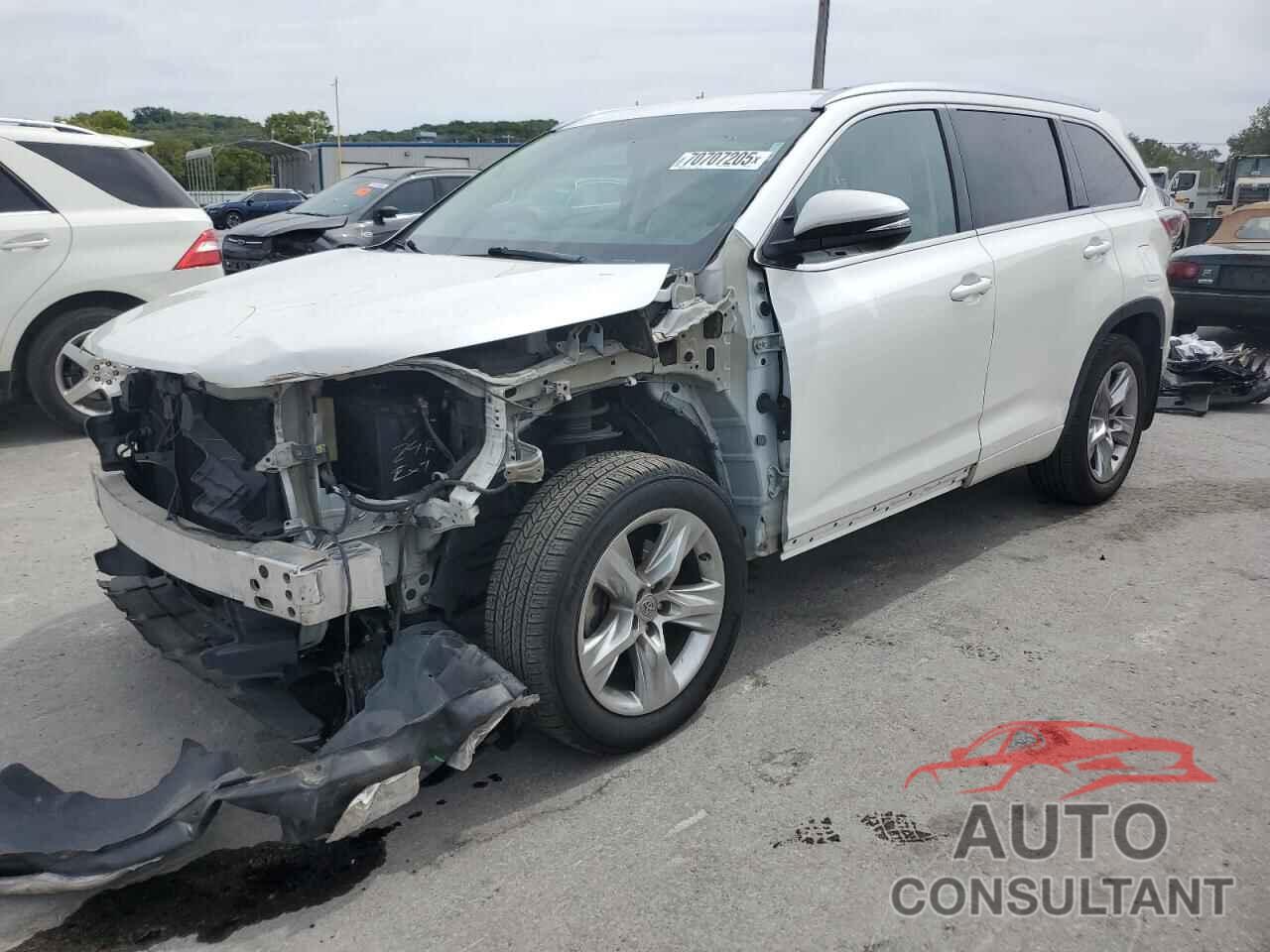 TOYOTA HIGHLANDER 2015 - 5TDDKRFH2FS163395