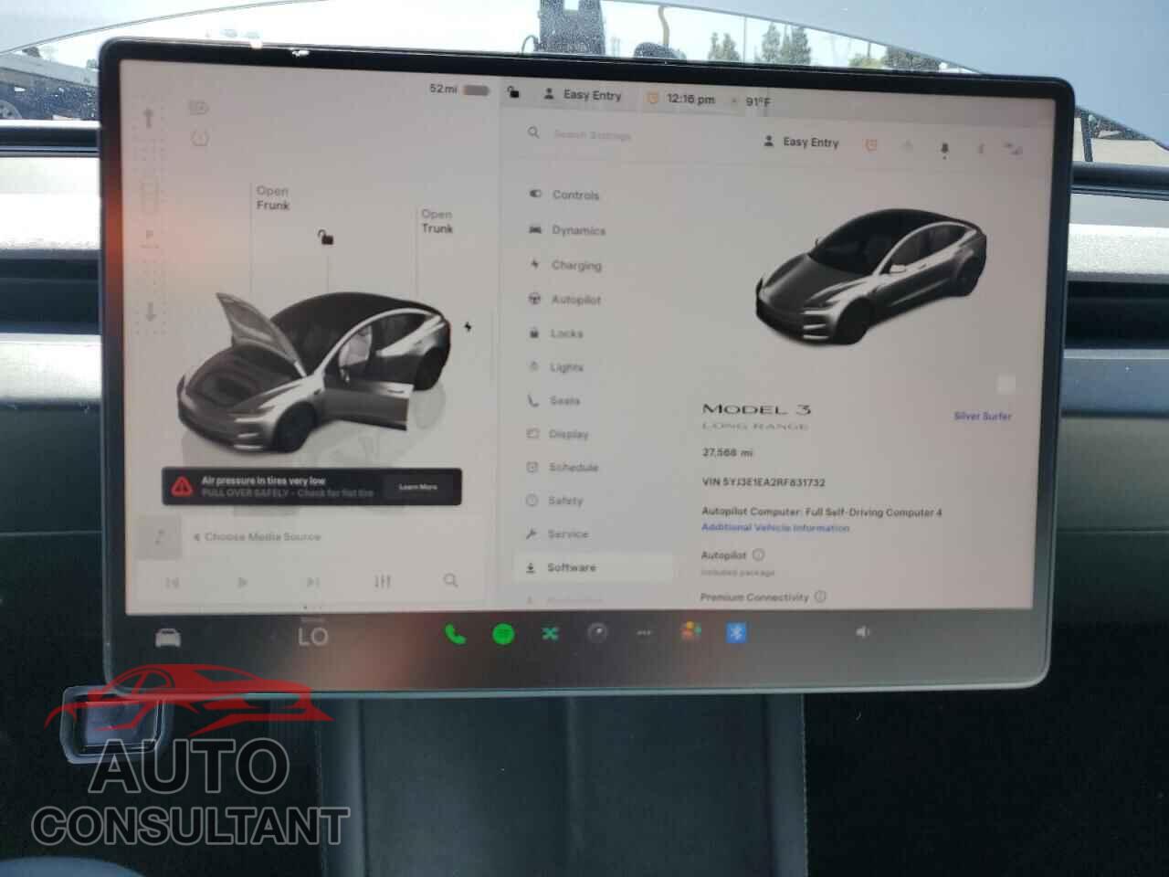 TESLA MODEL 3 2024 - 5YJ3E1EA2RF831732