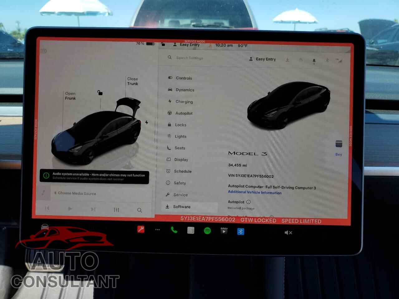 TESLA MODEL 3 2023 - 5YJ3E1EA7PF556002