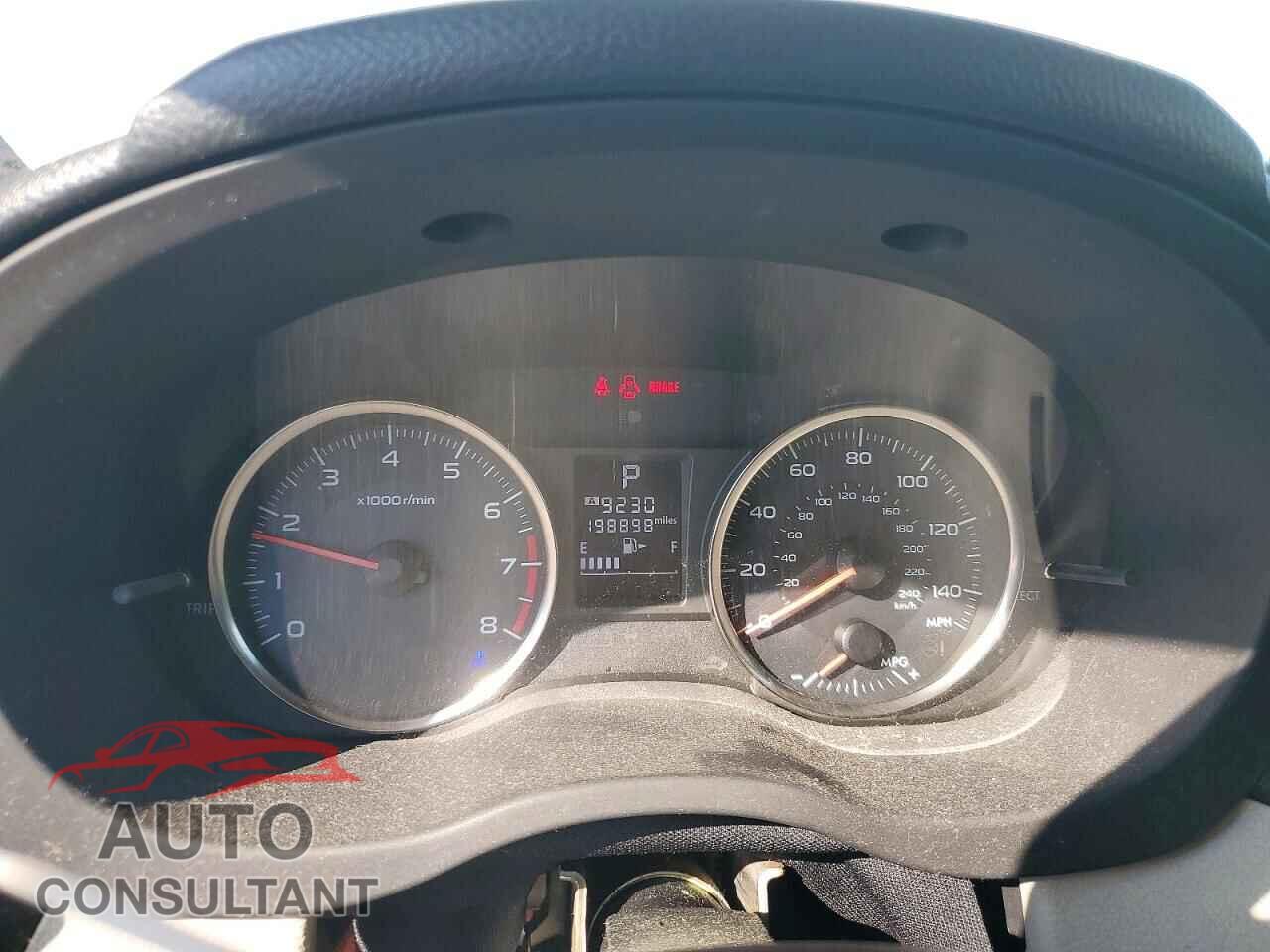 SUBARU XV 2013 - JF2GPAKC8DH210278