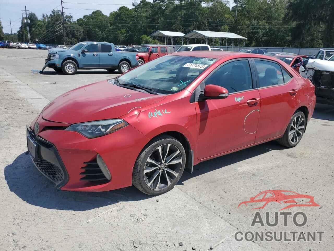 TOYOTA COROLLA 2018 - 2T1BURHE3JC006352