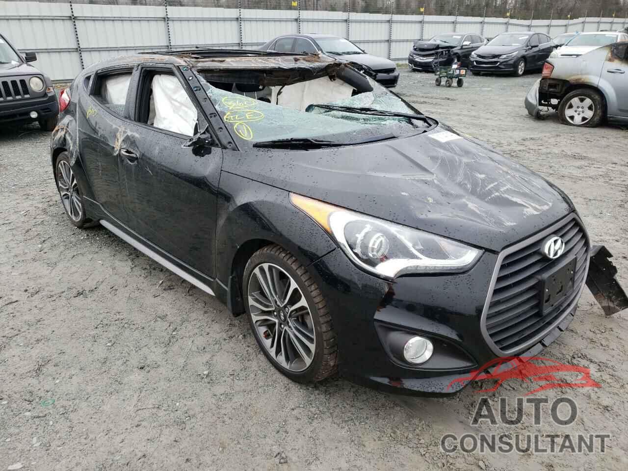 HYUNDAI VELOSTER 2016 - KMHTC6AE0GU256347