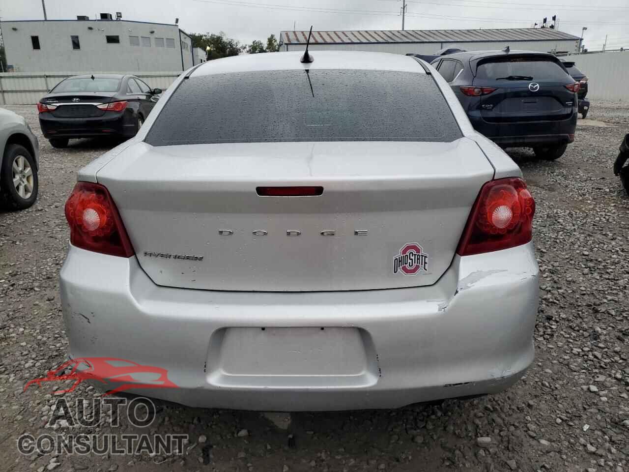 DODGE AVENGER 2012 - 1C3CDZCB2CN156734