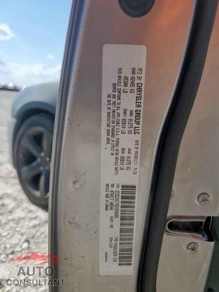 DODGE CHARGER 2014 - 2C3CDXCTXEH334205