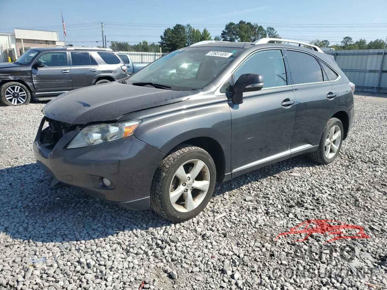 LEXUS RX350 2010 - 2T2BK1BAXAC026140